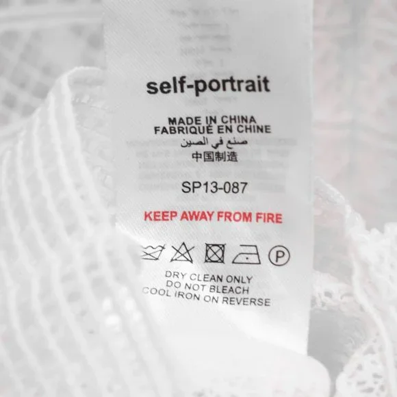 Self-Portrait Ruffle Blouse - Picture 8 of 9